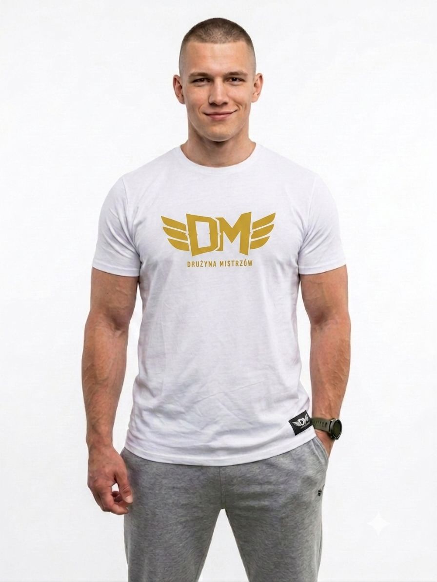 T-SHIRT DRUŻYNA MISTRZÓW CLASSIC WHITE   PRZEDSPRZEDAŻ