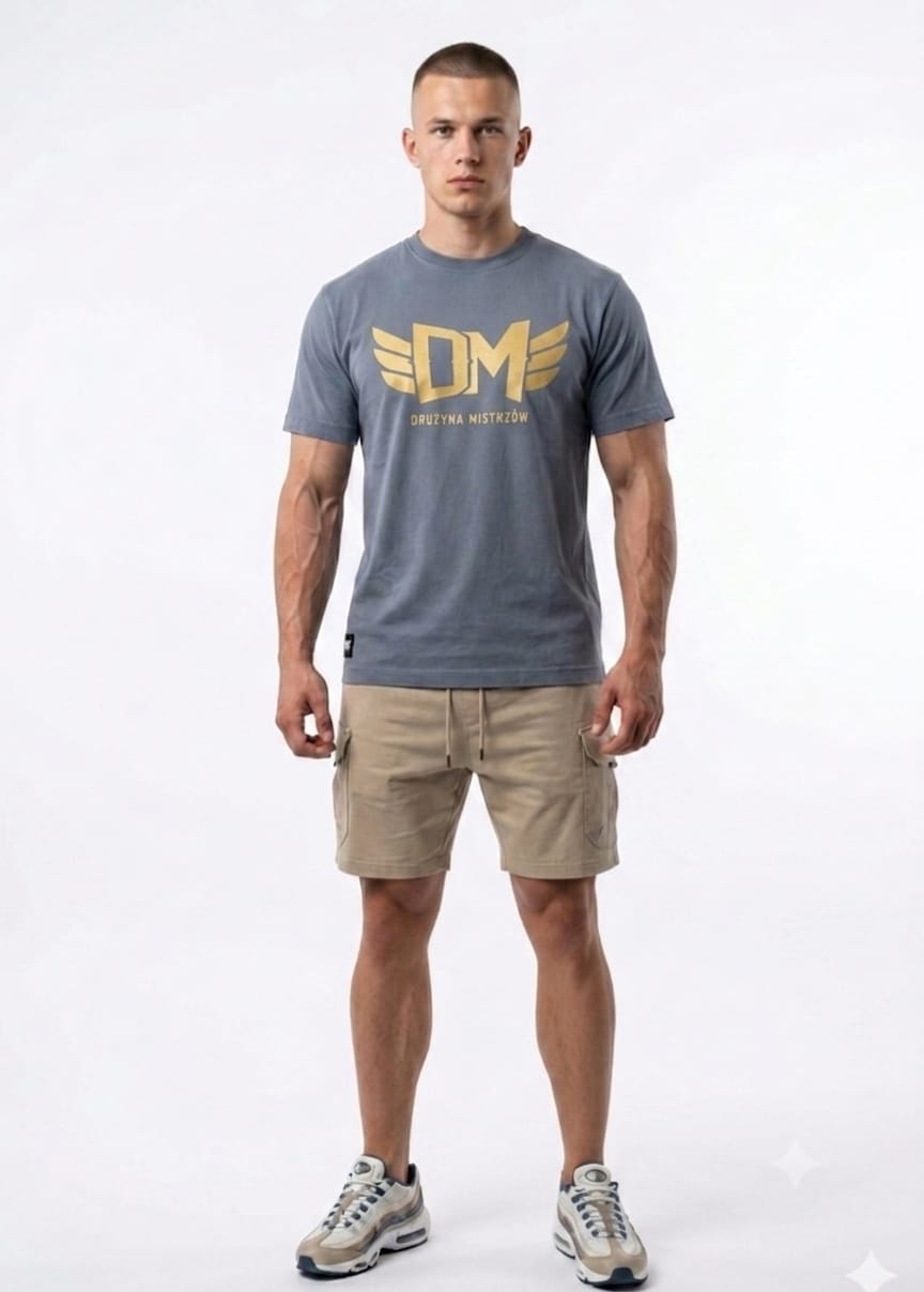 T-Shirt DRUŻYNA MISTRZÓW Premium GOLD