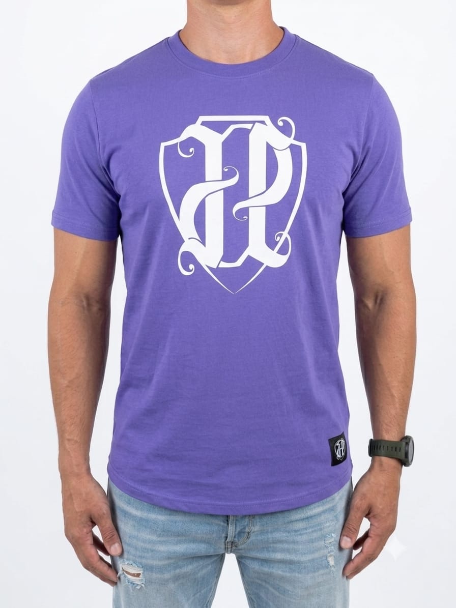 T-shirt JP FIRMA FIOLET CLASSIC PRZEDSPRZEDAŻ - obrazek 3