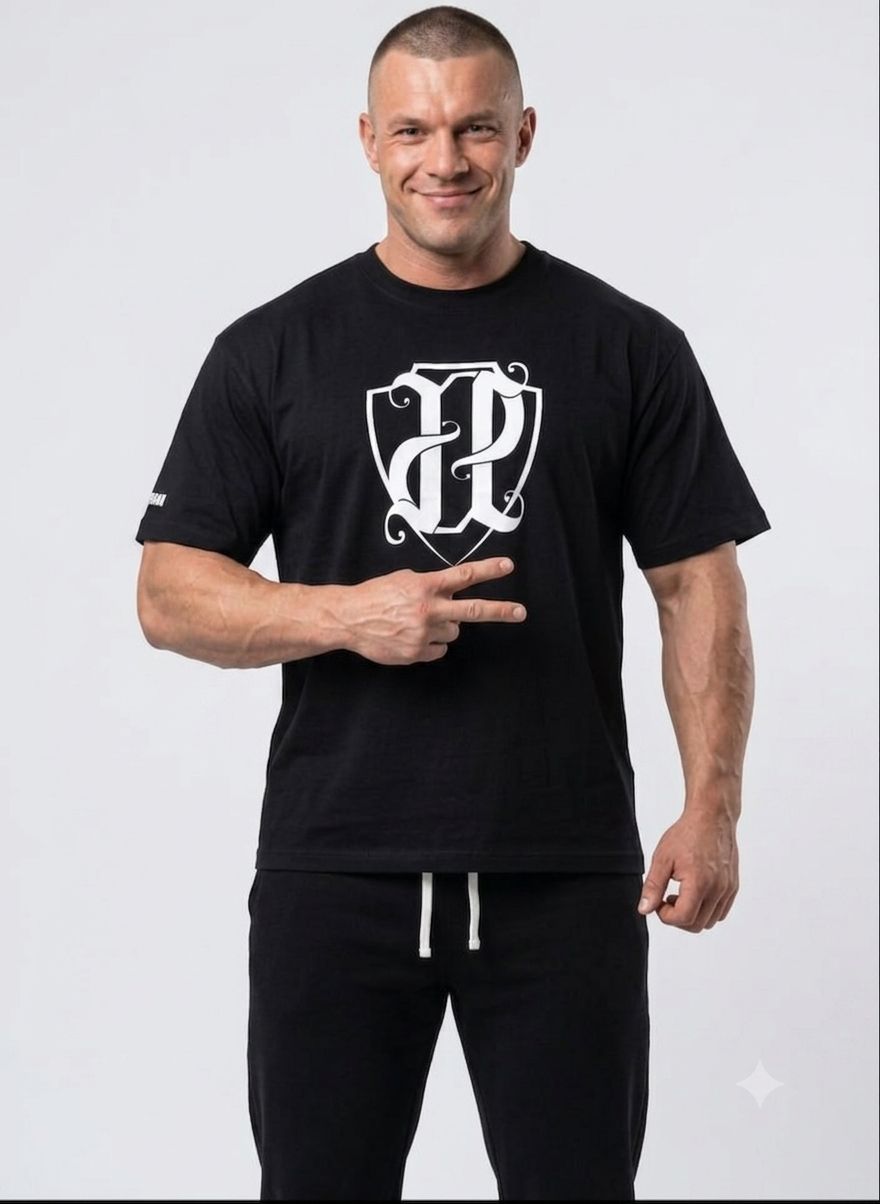 T-shirt JP FIRMA Biały Premium PRZEDSPRZEDAŻ