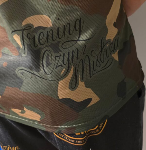 T-shirt treningowy DRUŻYNA MISTRZÓW Camo PRZEDSPRZEDAŻ