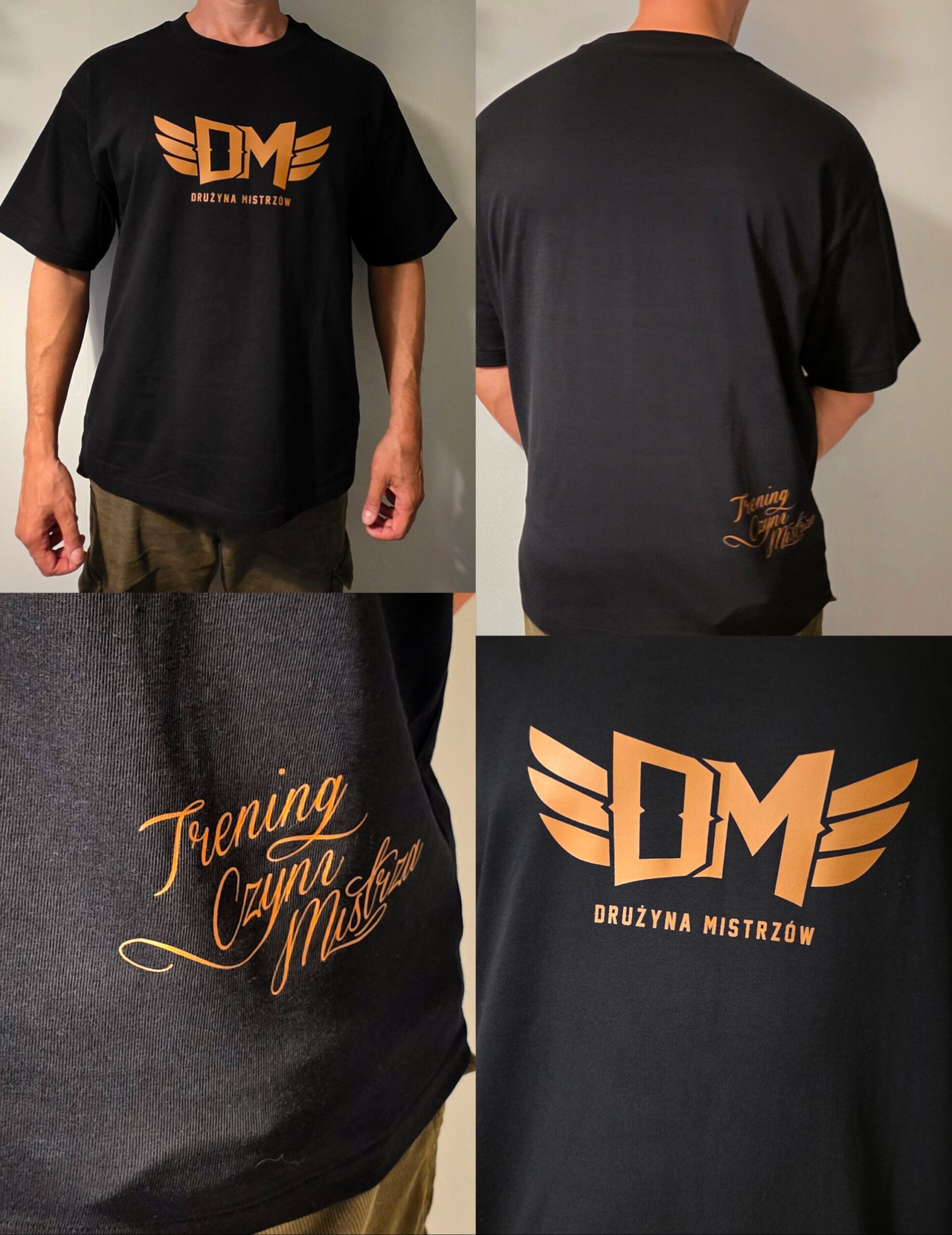 T-shirt DM Gold Premium PRZEDSPRZEDAŻ