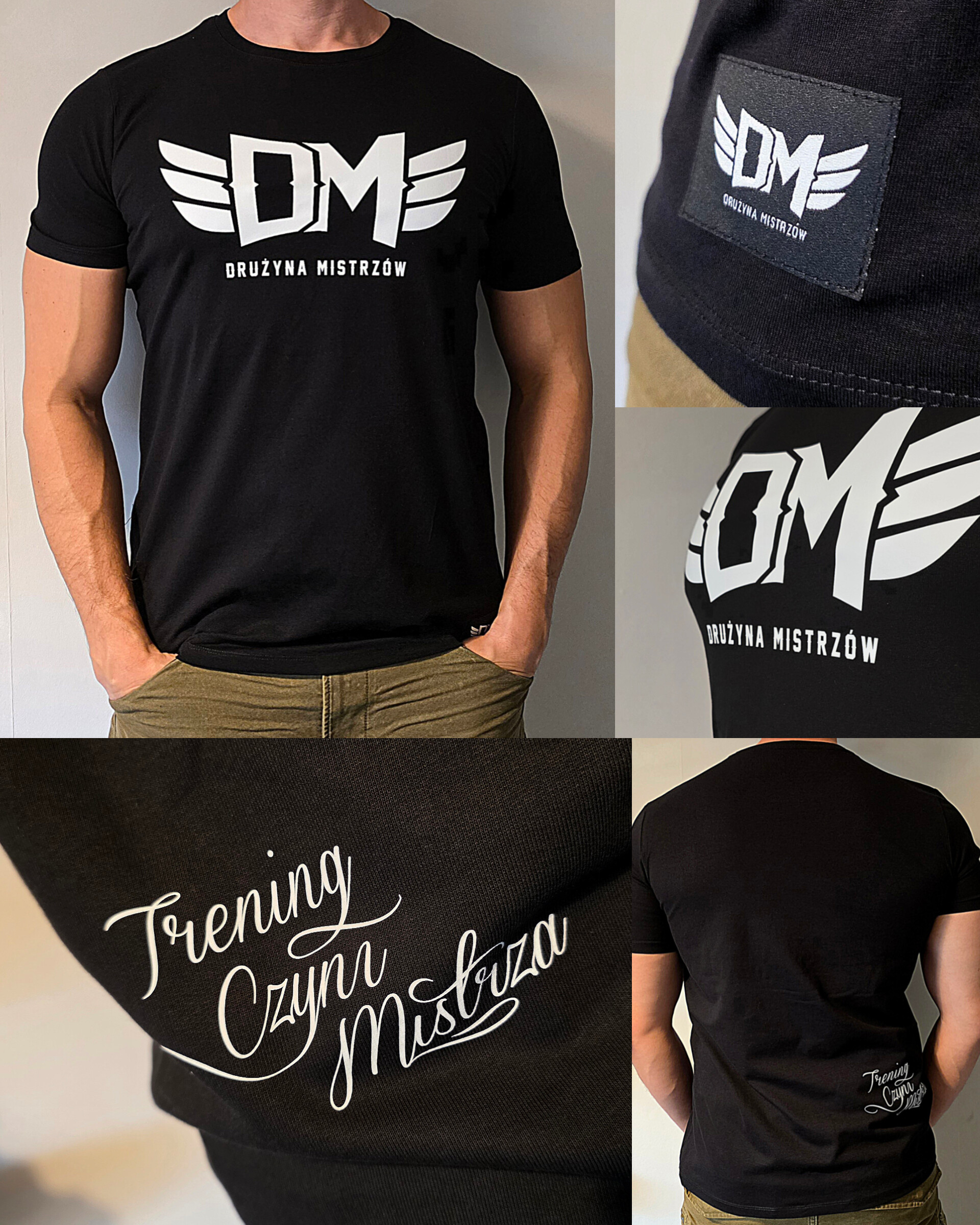 T-shirt DM Białe Classic PRZEDSPRZEDAŻ