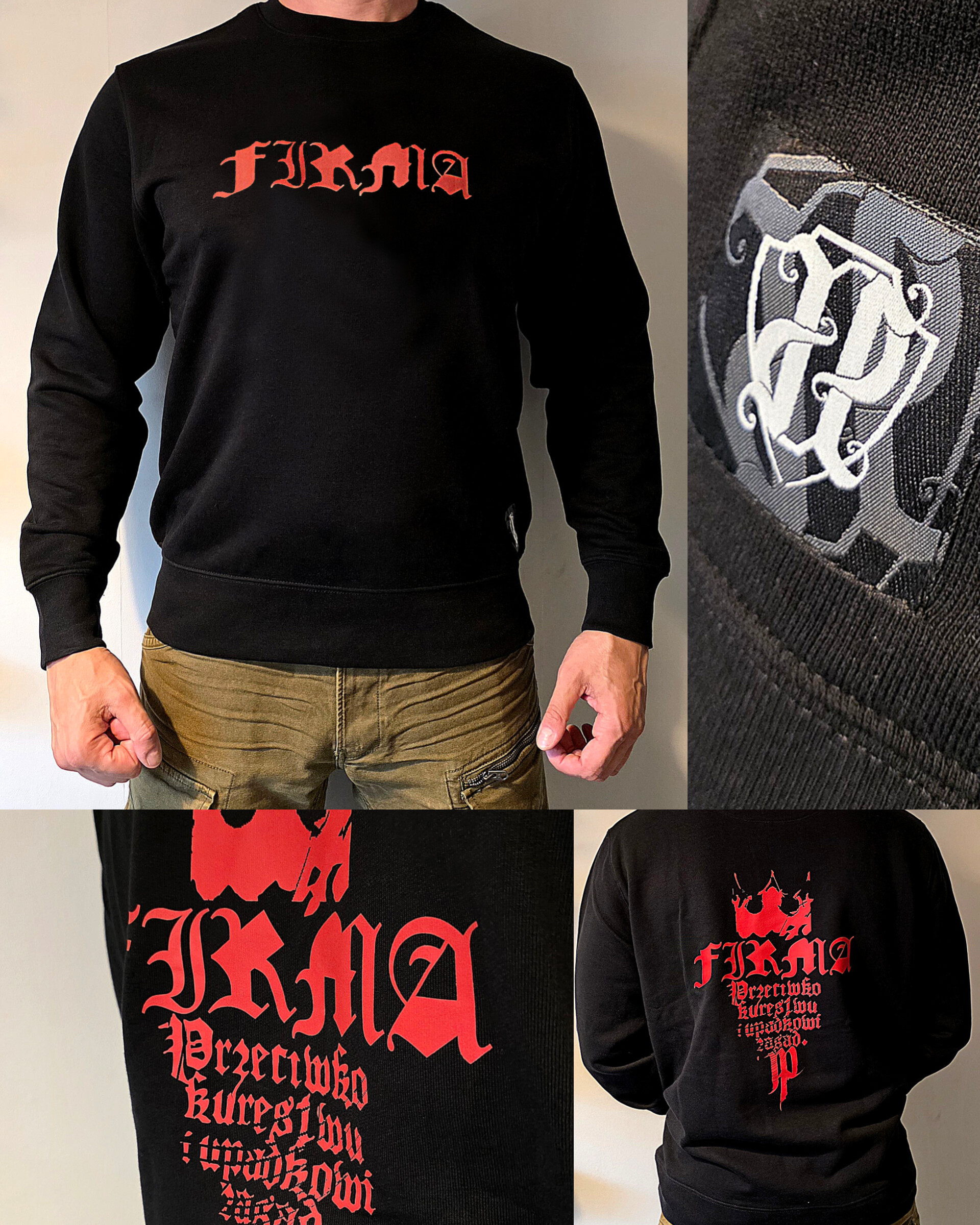 Bluza Firma Red Classic PRZEDSPRZEDAŻ