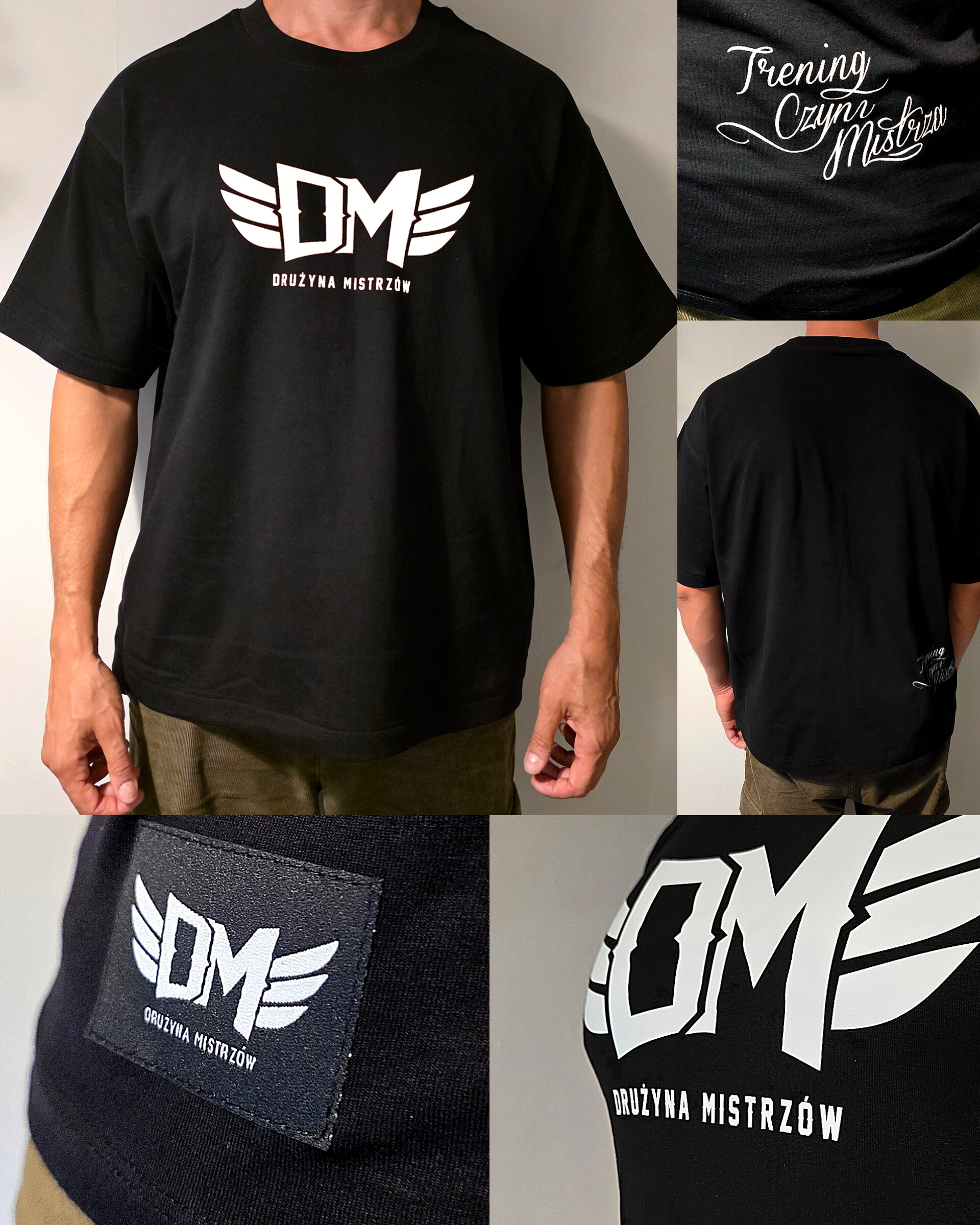 T-shirt DM Białe Premium PRZEDSPRZEDAŻ