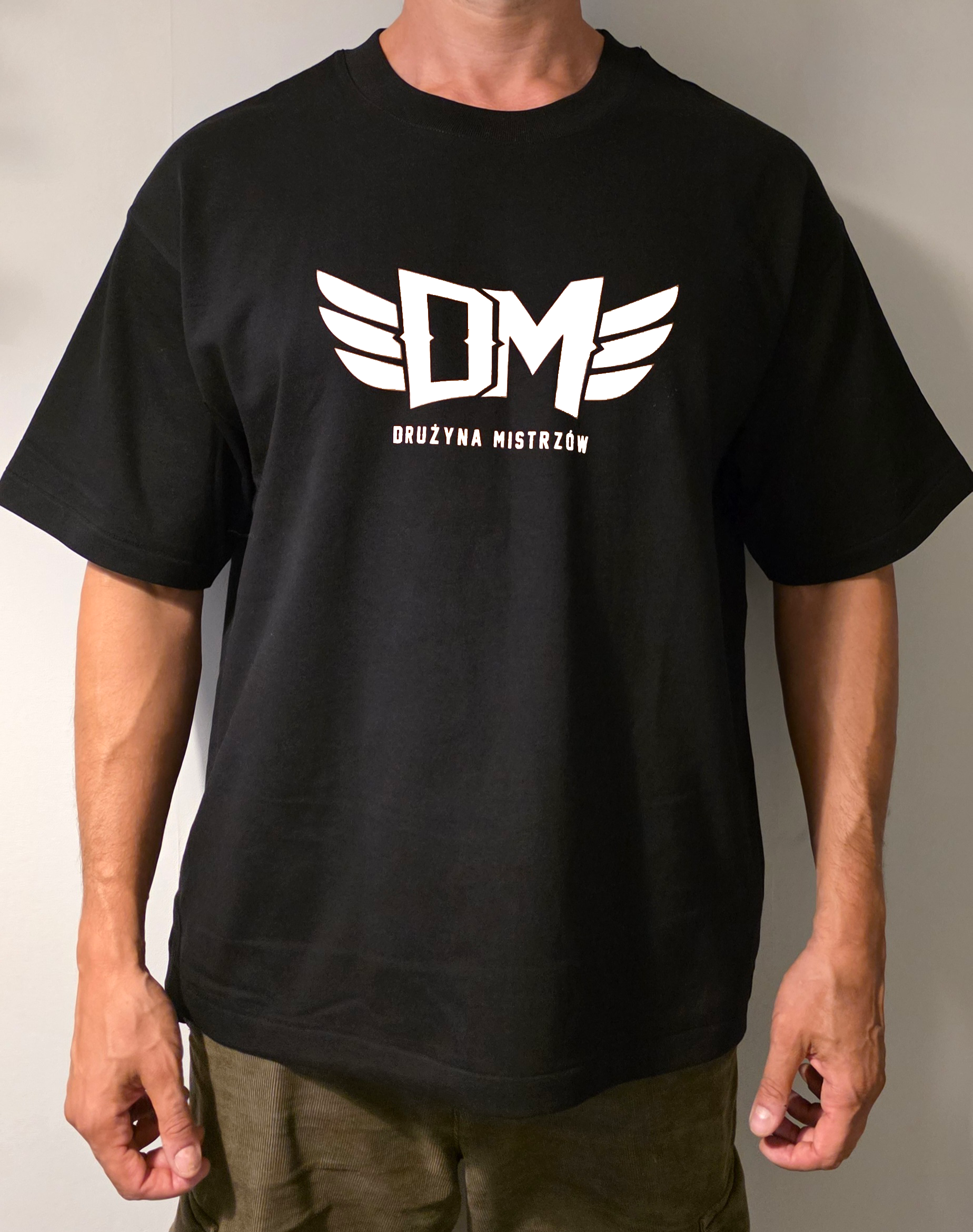 T-shirt DM Białe Premium PRZEDSPRZEDAŻ - obrazek 4