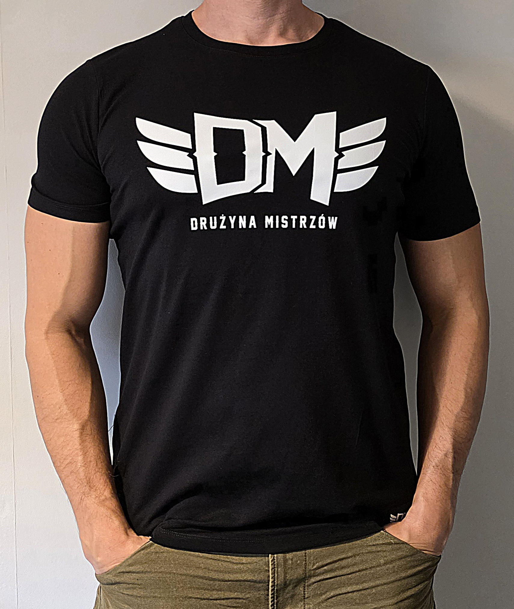 T-shirt DM Białe Classic PRZEDSPRZEDAŻ - obrazek 5
