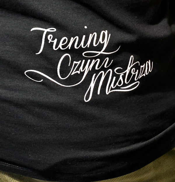 T-shirt DRUŻYNA MISTRZÓW Białe Premium PRZEDSPRZEDAŻ