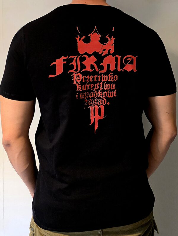 T-shirt FIRMA JP Red Classic PKIUZ PRZEDSPRZEDAŻ