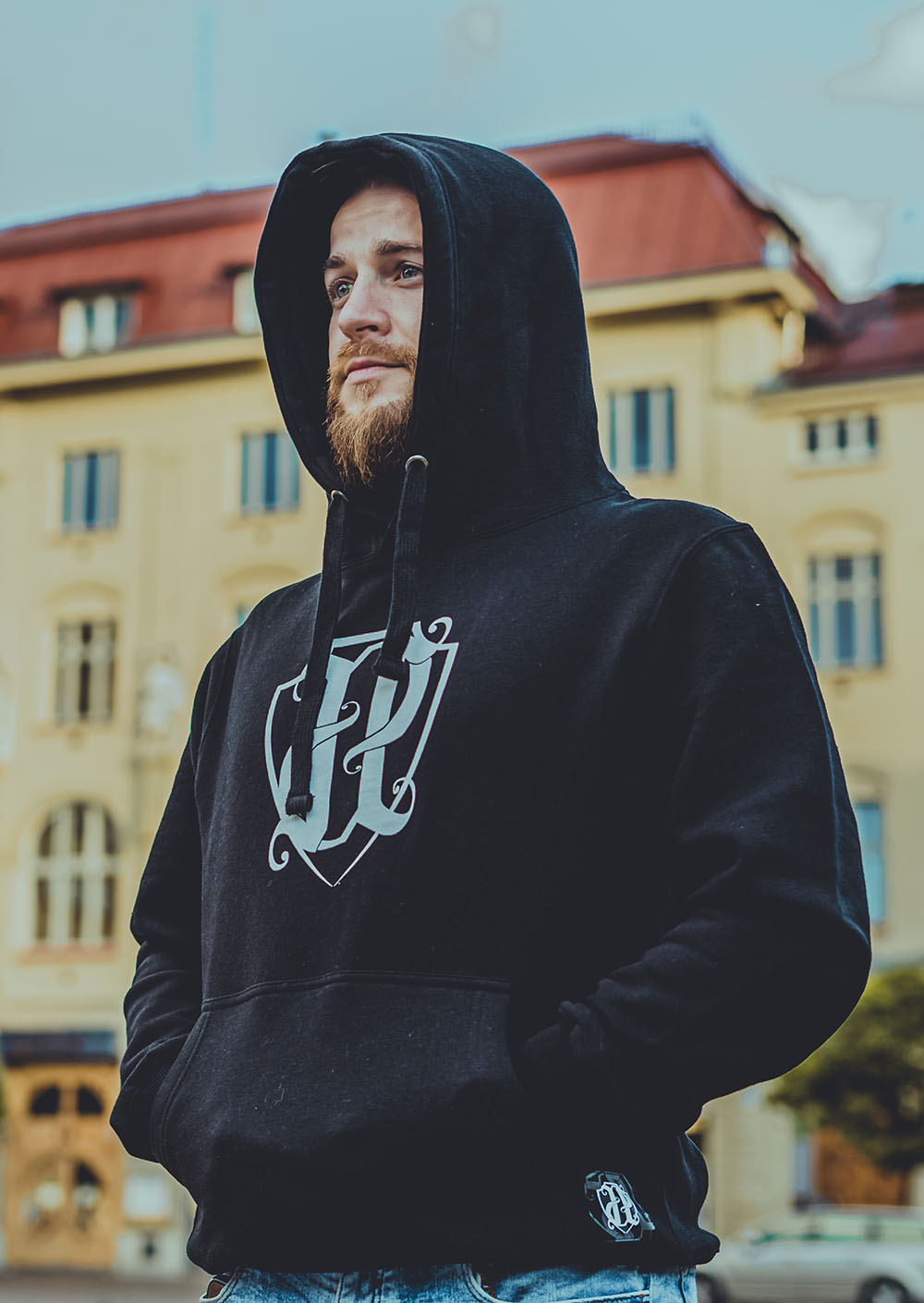 Bluza JP Białe Kaptur PRZEDSPRZEDAŻ