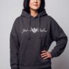 Bluza JP FIRMA Damska Jestem Piękna Szara PRZEDSPRZEDAŻ