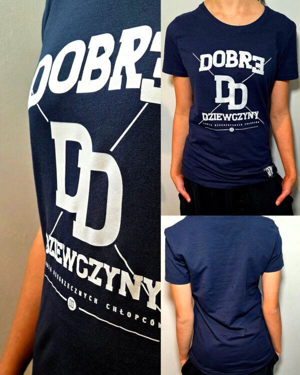 T-shirt JP FIRMA Damski Dobre Dziewczyny PRZEDSPRZEDAŻ