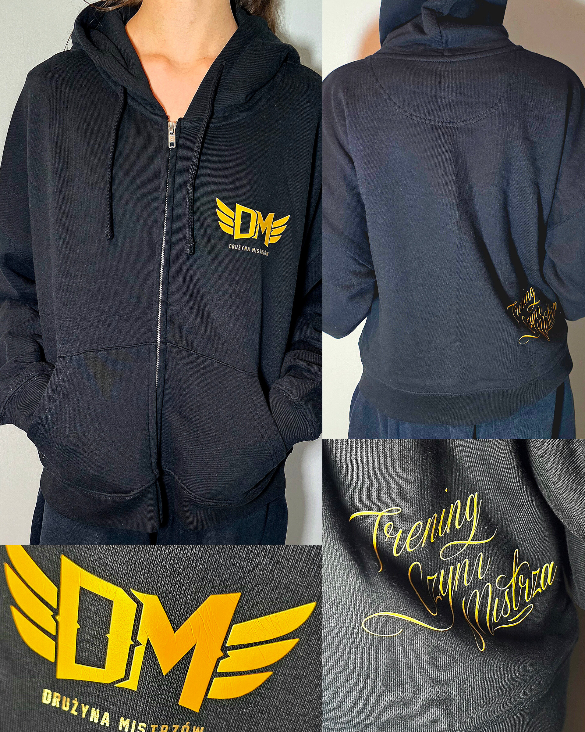 Bluza DM Damska Zip PRZEDSPRZEDAŻ