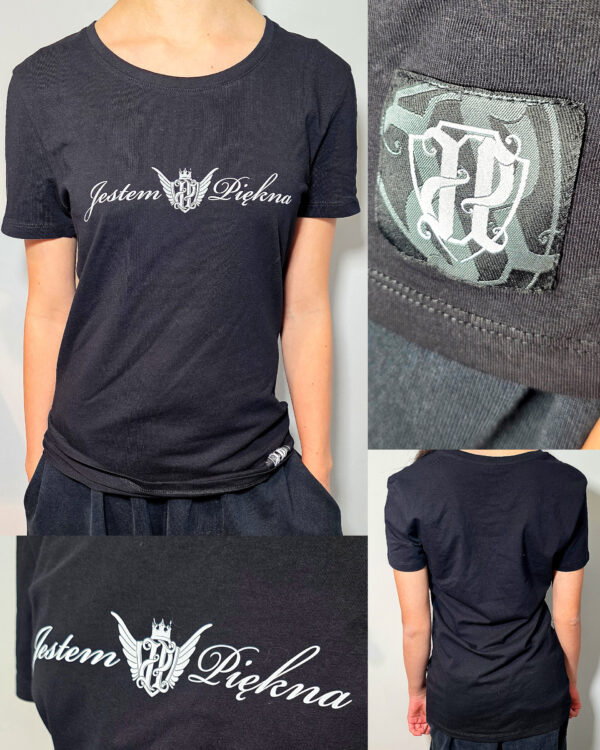 T-shirt JP FIRMA  Damski Jestem Piękna PRZEDSPRZEDAŻ