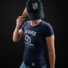 T-shirt JP FIRMA Damski Dobre Dziewczyny NAVY BLUE  PRZEDSPRZEDAŻ