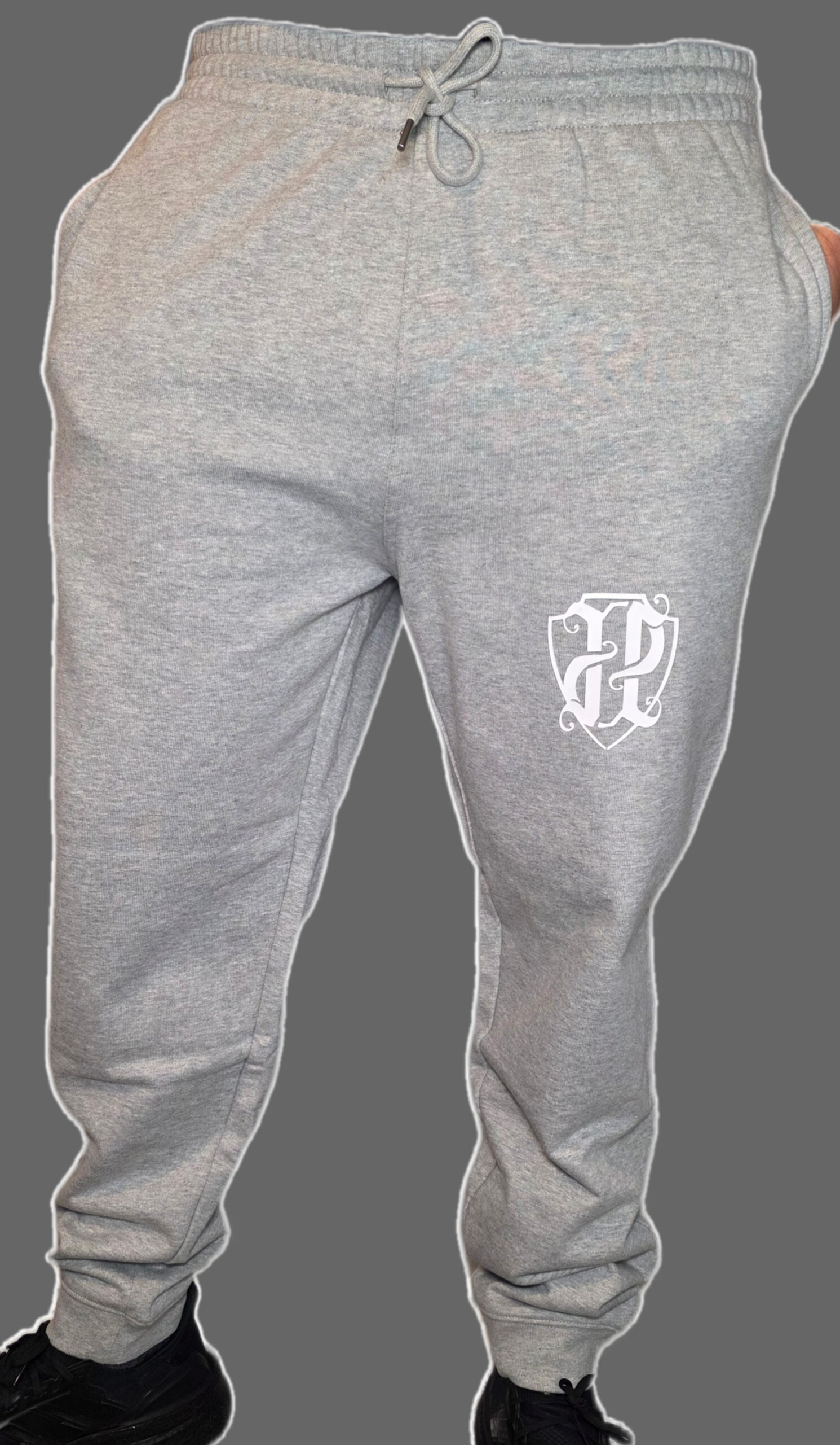 Spodnie Dresowe JP melange PRZEDSPRZEDAŻ - obrazek 4