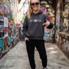 Bluza JP FIRMA Damska Jestem Piękna Szara PRZEDSPRZEDAŻ