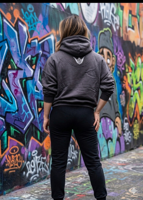 Bluza JP FIRMA Damska Jestem Piękna Szara PRZEDSPRZEDAŻ