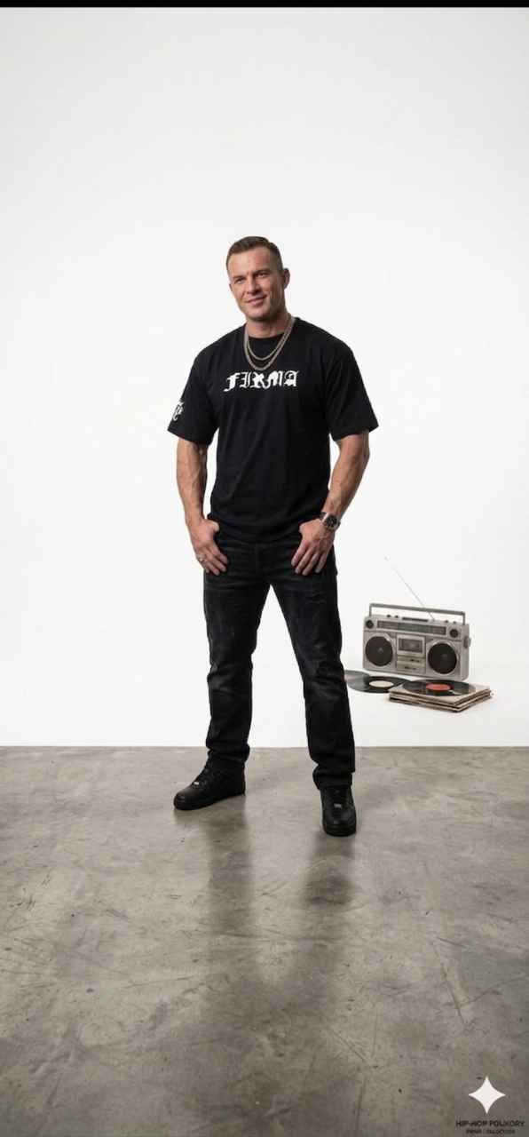 T-shirt FIRMA Biała Premium PRZEDSPRZEDAŻ