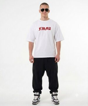 T-shirt FIRMA Red Premium White PKIUZ PRZEDSPRZEDAŻ