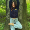 Bluza DRUŻYNA MISTRZÓW Damska NAVY Zip PRZEDSPREDAŻ