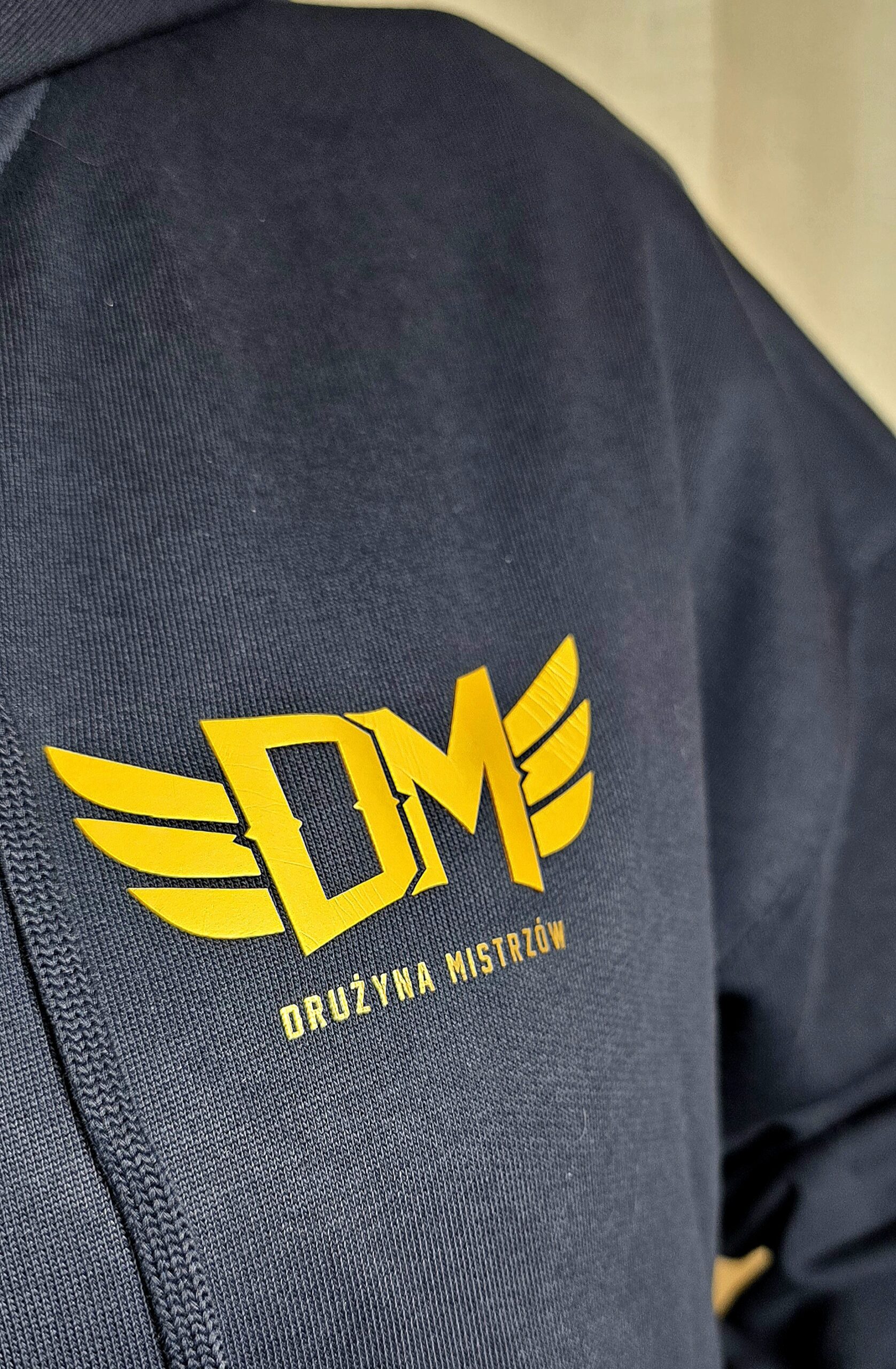 Bluza DM Damska NAVY Zip PRZEDSPRZEDAŻ - obrazek 2