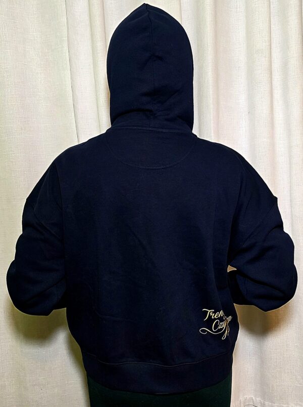20260110_204219 Bluza DRUŻYNA MISTRZÓW Damska NAVY Zip PRZEDSPREDAŻ