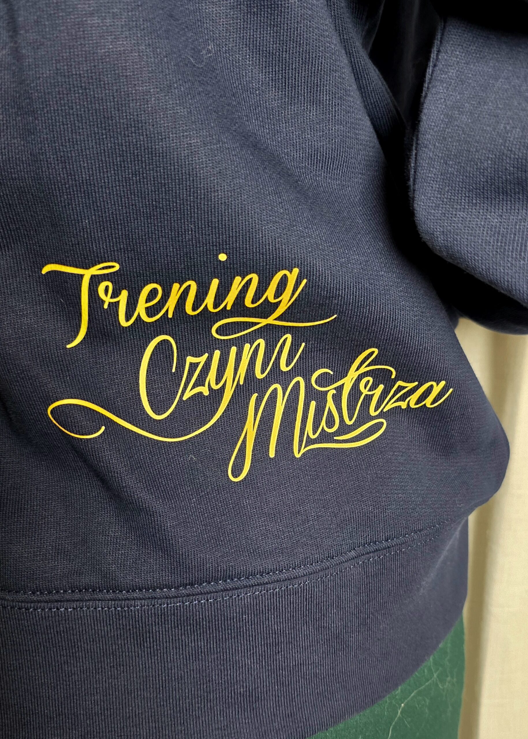 Bluza DM Damska NAVY Zip PRZEDSPRZEDAŻ - obrazek 4