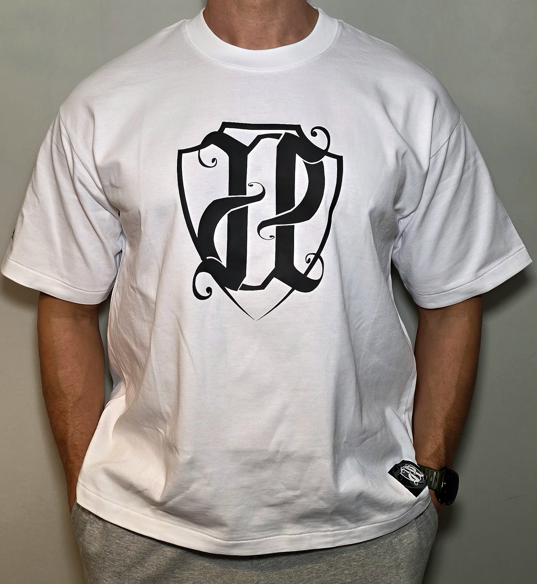 T-shirt JP Premium White PRZEDSPRZEDAŻ - obrazek 2