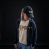 Bluza DRUŻYNA MISTRZÓW Damska NAVY Zip PRZEDSPREDAŻ