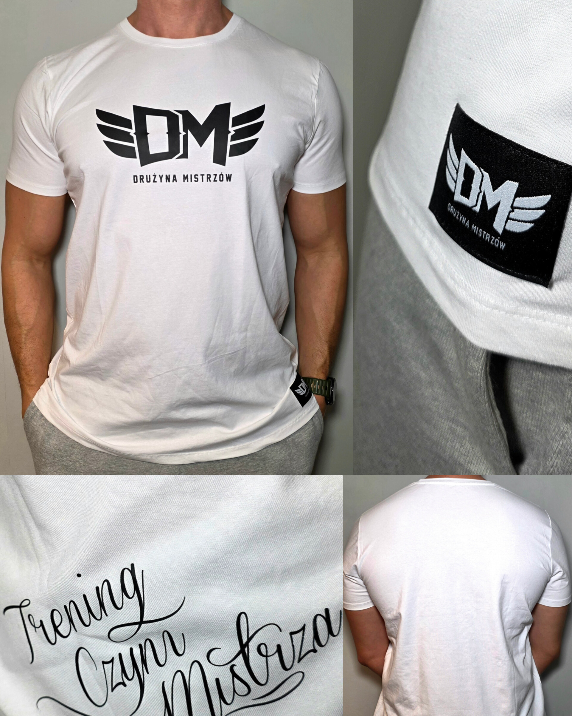 T-shirt DM Classic white PRZEDSPRZEDAŻ