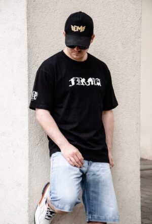 T-shirt FIRMA JP Biała Premium PRZECIWKO KUREST** I UPADKOWI ZASAD PRZEDSPRZEDAŻ