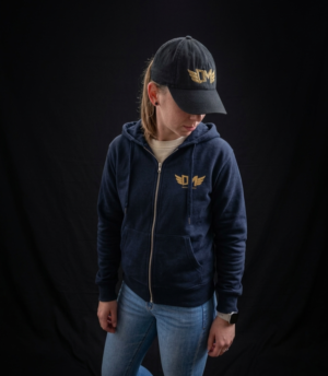 Bluza DRUŻYNA MISTRZÓW Damska NAVY Zip PRZEDSPREDAŻ