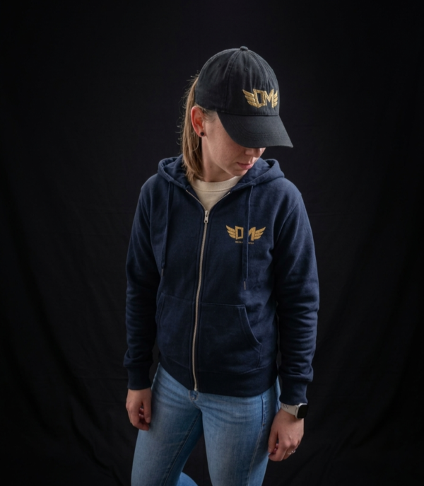 Bluza DRUŻYNA MISTRZÓW Damska NAVY Zip PRZEDSPREDAŻ