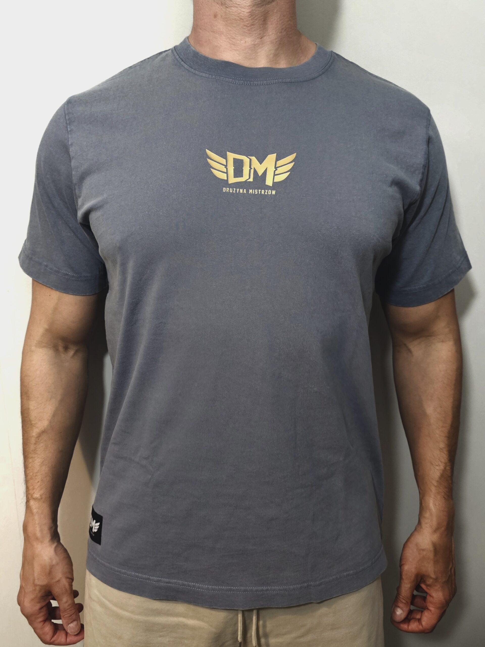 T-Shirt DM Premium Złoty