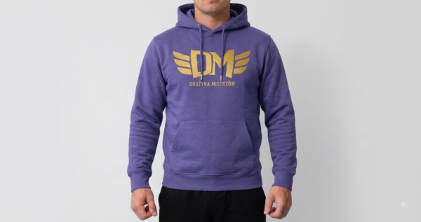 1000033611 BLUZA DRUŻYNA MISTRZÓW PURPLE KAPTUR PRZEDSPRZEDAŻ