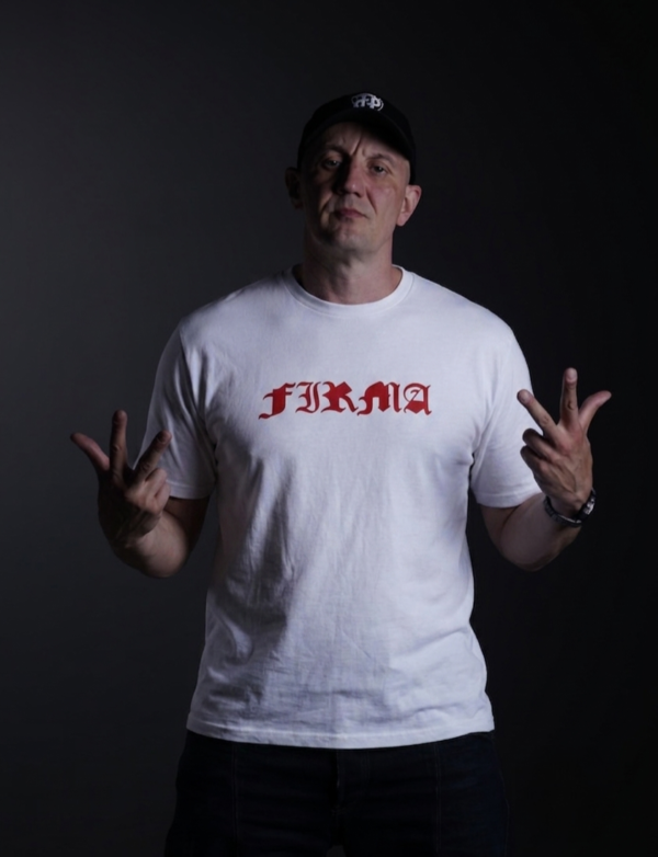 T-shirt Firma JP STYLE WHITE PRZECIWKO KUREST** I UPADKOWI ZASAD PRZEDSPRZEDAŻ