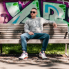 BLUZA JP FIRMA MELANGE CALSSIC PRZEDSPRZEDAŻ