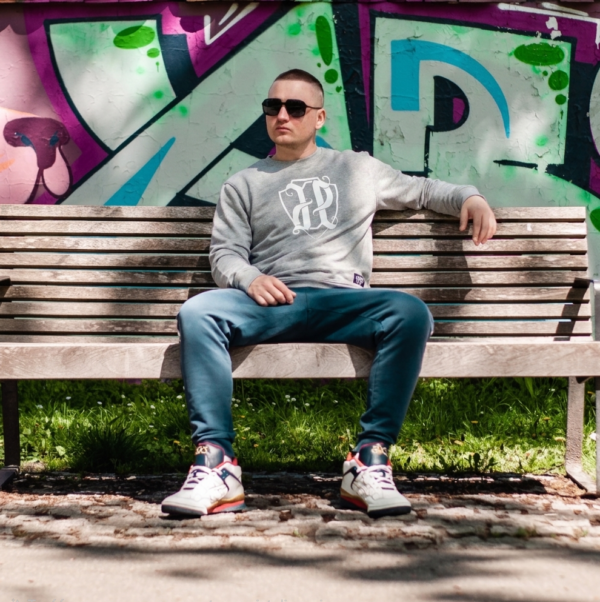BLUZA JP FIRMA MELANGE CALSSIC PRZEDSPRZEDAŻ