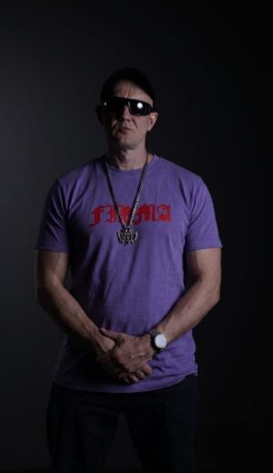 T-SHIRT FIRMA JP PRZECIWKO KUREST** I UPADKOWI ZASAD PURPLE CLASSIC PRZEDSPRZEDAŻ