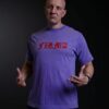 T-shirt FIRMA JP RED PURPLE PRZECIWKO KUREST** I UPADKOWI ZASAD PREMIUM PRZEDSPRZEDAŻ