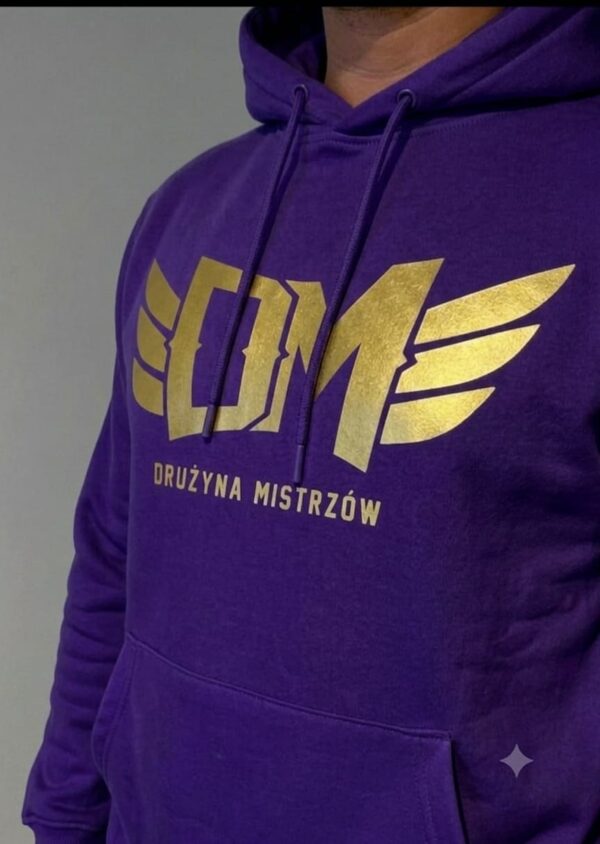 BLUZA DRUŻYNA MISTRZÓW PURPLE KAPTUR  PRZEDSPRZEDAŻ