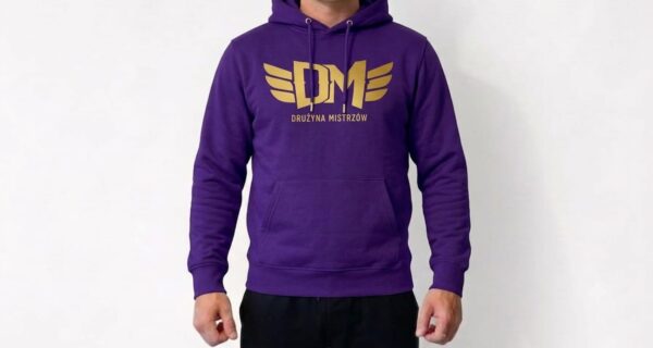BLUZA DRUŻYNA MISTRZÓW PURPLE KAPTUR  PRZEDSPRZEDAŻ