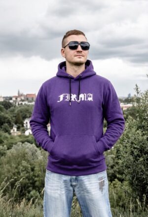 BLUZA FIRMA JP WHITE PURPLE PRZECIWKO KUREST** I UPADKOWI ZASAD PRZEDSPRZEDAŻ