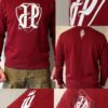BLUZA JP FIRMA WHITE BURGUNDY CLASSIC  PRZEDSPRZEDAŻ