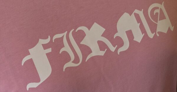 T-shirt FIRMA PRZECIWKO KURES*** I UPADKOWI ZASAD BUBBLE PINK CLASSIC PRZEDSPRZEDAŻ