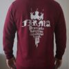 BLUZA FIRMA PRZECIWKO KURES*** I UPADKOWI ZASAD  WHITE BURGUNDY CLASSIC  PRZEDSPRZEDAŻ