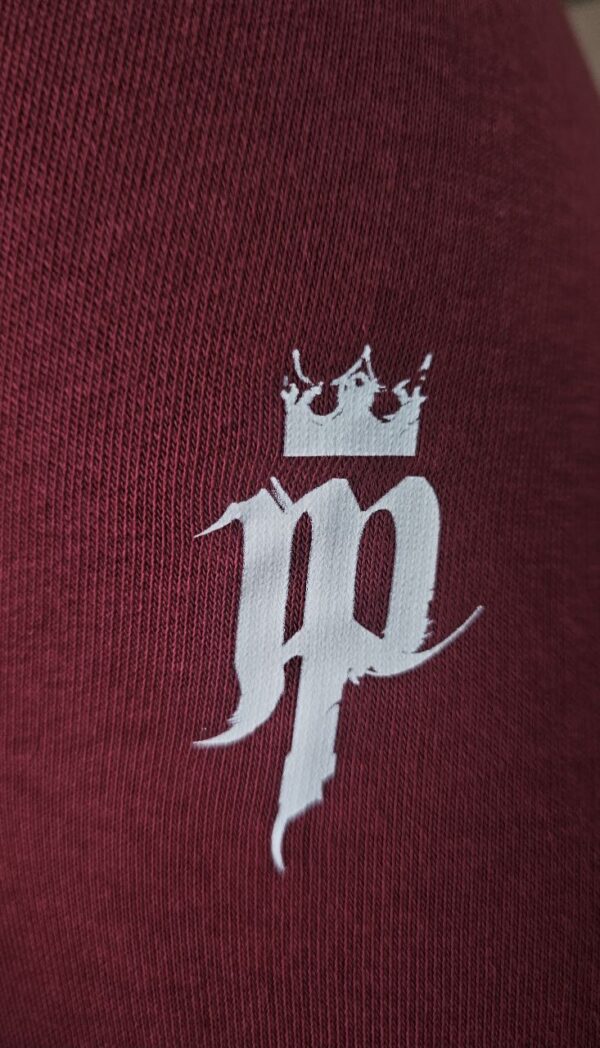 BLUZA FIRMA PRZECIWKO KURES*** I UPADKOWI ZASAD  WHITE BURGUNDY CLASSIC  PRZEDSPRZEDAŻ