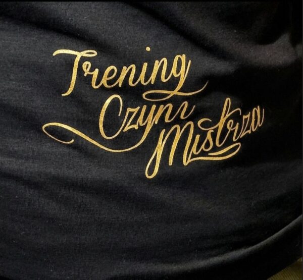 T-SHIRT DRUŻYNA MISTRZÓW BLACK CLASSISC PRZEDSPRZEDAŻ